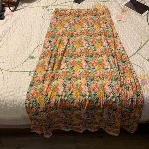 LuLaRoe maxi skirt.